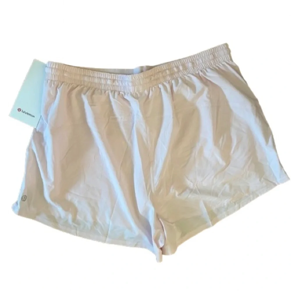 NWT Lululemon Court Rival High-Rise Short 3” Blissful pink/Red Clay 12 - Picture 9 of 10